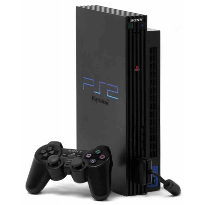 Sony PlayStation 2 [Black, CECH-55008]